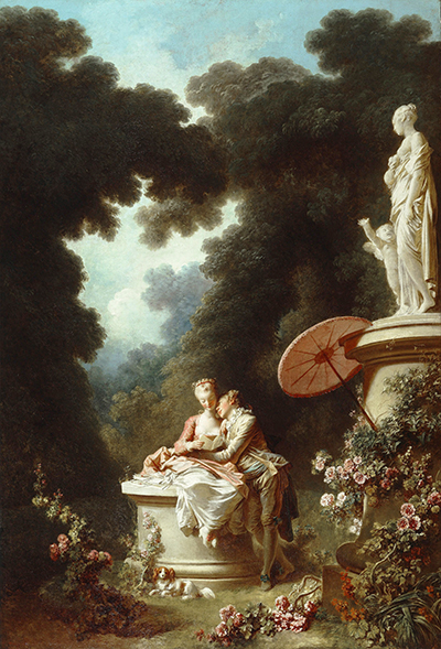 The Progress of Love: Love Letters Jean-Honore Fragonard